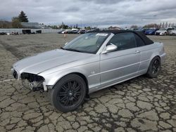 Salvage cars for sale at Vallejo, CA auction: 2001 BMW 330 CI