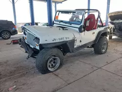 Salvage cars for sale at Phoenix, AZ auction: 1988 Jeep Wrangler