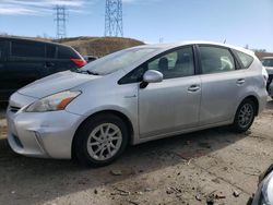 Salvage cars for sale at Littleton, CO auction: 2012 Toyota Prius V