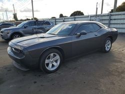 Salvage cars for sale at Miami, FL auction: 2014 Dodge Challenger SXT