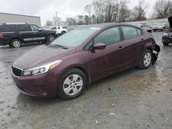 Salvage cars for sale at Gastonia, NC auction: 2018 KIA Forte LX