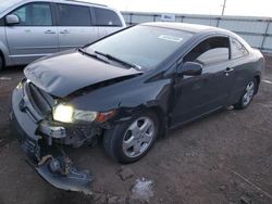 Honda salvage cars for sale: 2007 Honda Civic LX