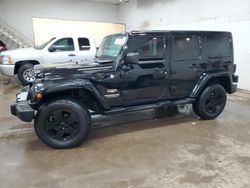 Salvage cars for sale at Davison, MI auction: 2011 Jeep Wrangler Unlimited Sahara