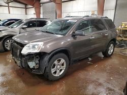 Salvage cars for sale at Lansing, MI auction: 2012 GMC Acadia SLE