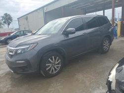 Salvage vehicles for parts for sale at auction: 2021 Honda Pilot EXL