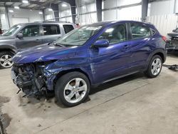 Salvage cars for sale at Ham Lake, MN auction: 2016 Honda HR-V LX