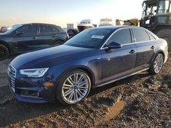 Salvage cars for sale at Houston, TX auction: 2018 Audi A4 Prestige