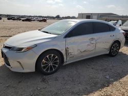 Salvage cars for sale at San Antonio, TX auction: 2016 Toyota Avalon Hybrid