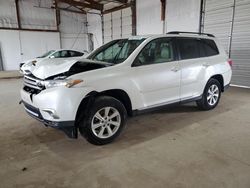 Toyota Highlander Base salvage cars for sale: 2013 Toyota Highlander Base