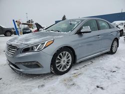 Salvage cars for sale at Woodhaven, MI auction: 2015 Hyundai Sonata Sport