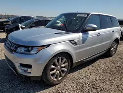 Vehiculos salvage en venta de Copart Houston, TX: 2016 Land Rover Range Rover Sport HSE