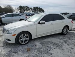 Salvage cars for sale at Loganville, GA auction: 2011 Mercedes-Benz E 350