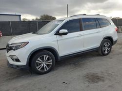 Honda salvage cars for sale: 2017 Honda Pilot EXL