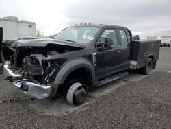 Salvage trucks for sale at Assonet, MA auction: 2019 Ford F450 Super Duty