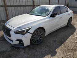 Salvage cars for sale at Los Angeles, CA auction: 2016 Infiniti Q50 Premium