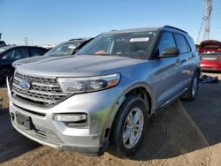 Salvage cars for sale at Elgin, IL auction: 2022 Ford Explorer XLT