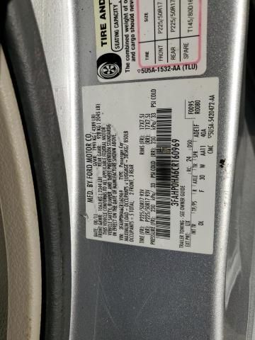 2012 Ford Fusion SE