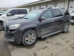 Salvage cars for sale at Louisville, KY auction: 2015 GMC Acadia Denali