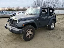 Jeep salvage cars for sale: 2016 Jeep Wrangler Sport