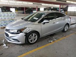 Salvage cars for sale at Dyer, IN auction: 2017 Chevrolet Cruze LT