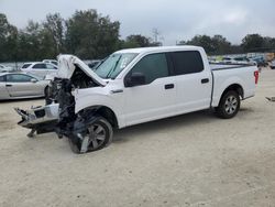 Salvage cars for sale at Ocala, FL auction: 2016 Ford F150 Supercrew