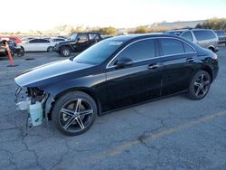 Salvage cars for sale at Las Vegas, NV auction: 2019 Mercedes-Benz A 220