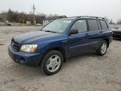 Salvage cars for sale at York Haven, PA auction: 2005 Toyota Highlander Limited