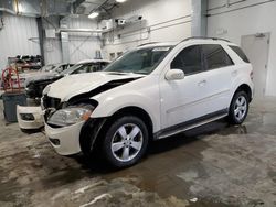 Carros salvage a la venta en subasta: 2006 Mercedes-Benz ML 500