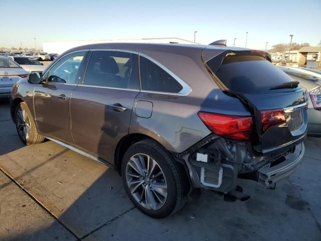 2017 Acura MDX Technology