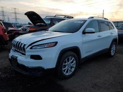 Salvage cars for sale at Elgin, IL auction: 2016 Jeep Cherokee Latitude