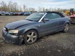 Salvage cars for sale at Portland, OR auction: 2005 Audi A4 1.8 Cabriolet