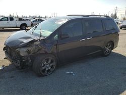 Salvage cars for sale at Rancho Cucamonga, CA auction: 2017 Toyota Sienna SE