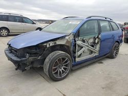 Salvage cars for sale at Grand Prairie, TX auction: 2014 Volkswagen Jetta TDI