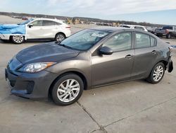 Salvage cars for sale at Grand Prairie, TX auction: 2012 Mazda 3 I