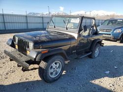 Salvage cars for sale at Magna, UT auction: 1990 Jeep Wrangler / YJ