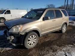 Salvage cars for sale at Chicago Heights, IL auction: 2005 Honda CR-V SE