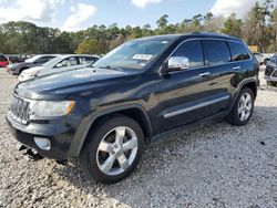 Jeep salvage cars for sale: 2011 Jeep Grand Cherokee Overland