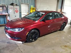 Salvage cars for sale at Eldridge, IA auction: 2017 Chrysler 200 LX