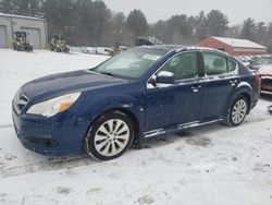 Salvage cars for sale at Mendon, MA auction: 2011 Subaru Legacy 2.5I Limited