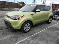 Salvage cars for sale at Wilmington, CA auction: 2015 KIA Soul