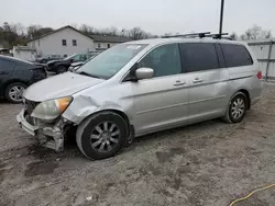 Salvage cars for sale at York Haven, PA auction: 2008 Honda Odyssey EX