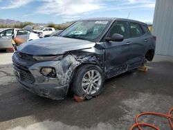 Salvage cars for sale at Las Vegas, NV auction: 2021 Chevrolet Trailblazer LS