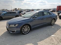 Salvage cars for sale at Arcadia, FL auction: 2018 Lincoln MKZ Select