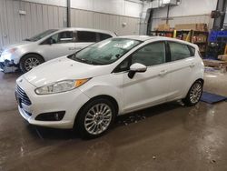 Salvage cars for sale from Copart Casper, WY: 2015 Ford Fiesta Titanium