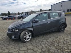 Salvage cars for sale at auction: 2014 Chevrolet Sonic LTZ