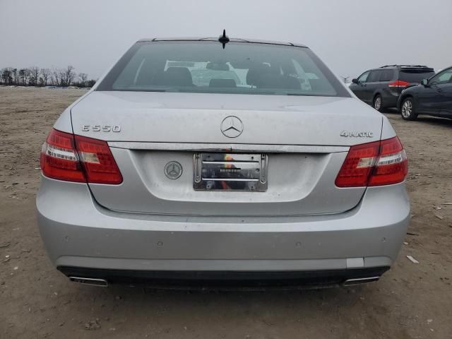 2012 Mercedes-Benz E 550 4matic