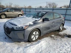 Salvage cars for sale at Chicago Heights, IL auction: 2018 Hyundai Ioniq Blue