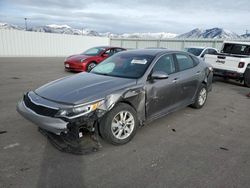 Salvage cars for sale at Magna, UT auction: 2016 KIA Optima LX