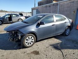 Salvage cars for sale at auction: 2017 Toyota Corolla L