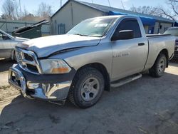 Salvage trucks for sale at Wichita, KS auction: 2012 Dodge RAM 1500 ST